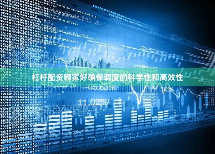杠杆配资哪家好确保调度的科学性和高效性